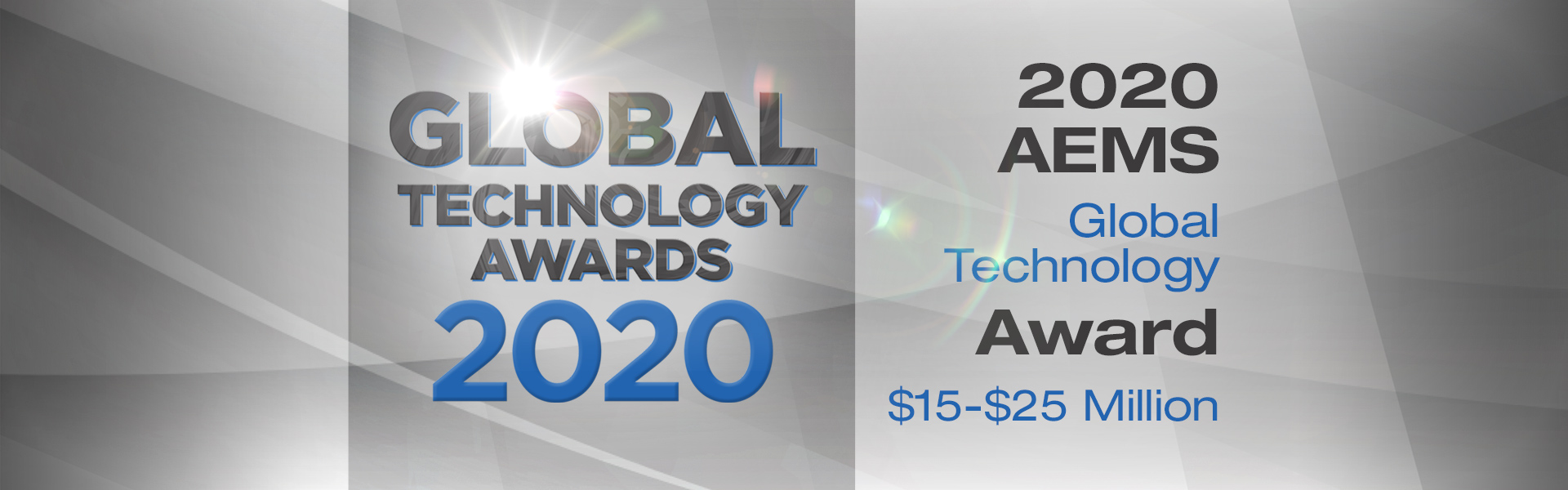 2021 GLOBAL Technology Award for Contract Services $15-25 million
